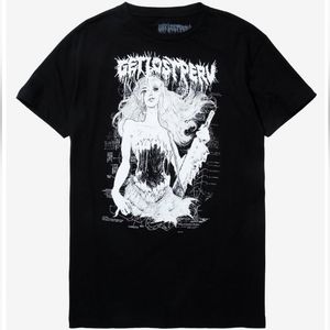 Get Lost Perv Girl Torso Glow-In-The-Dark T-Shirt | Large